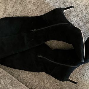 Black Suede Boots